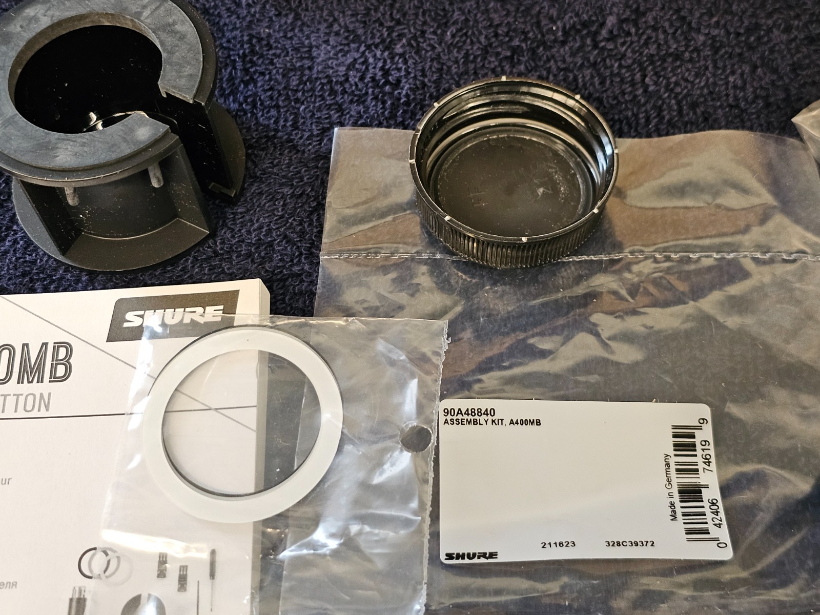Shure Microflex Mute Button MX Table Microphone A400MB