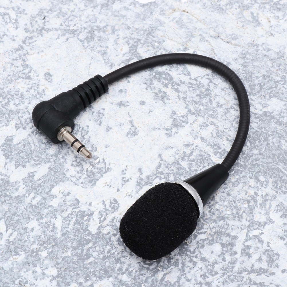 Lapel Microphone Plug Laptop Headphones for Computer Desktop 3.5mm