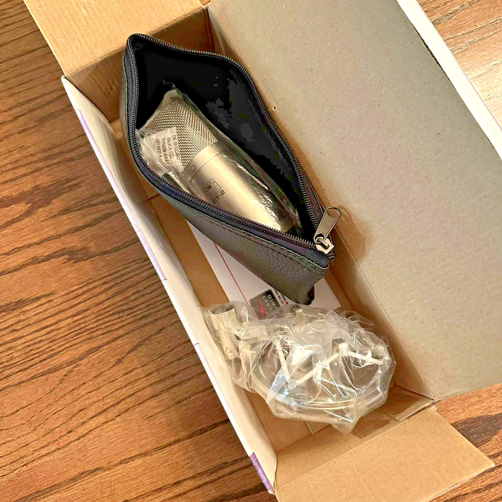 Galaxy Audio ST-2 Studio Condenser Microphone New Old Stock Never Used