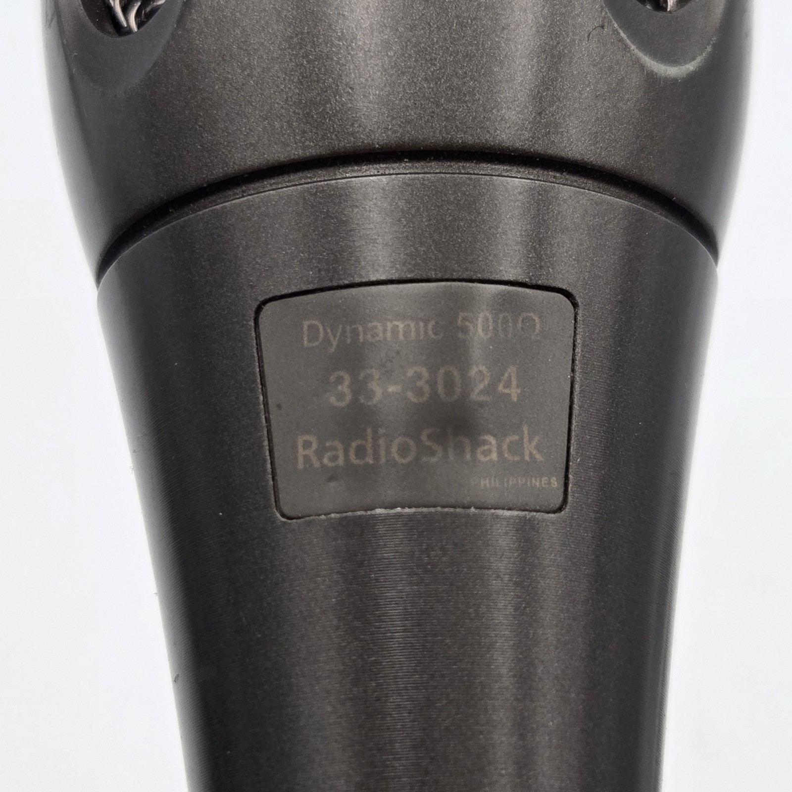 Radio Shack 33-3024 Dynamic Unidirectional 500 Ohm Microphone w/Line Cord WORKS!