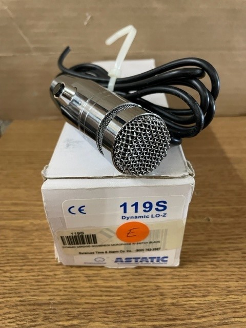 119S ASTATIC WIRE DYNAMIC MICROPHONE