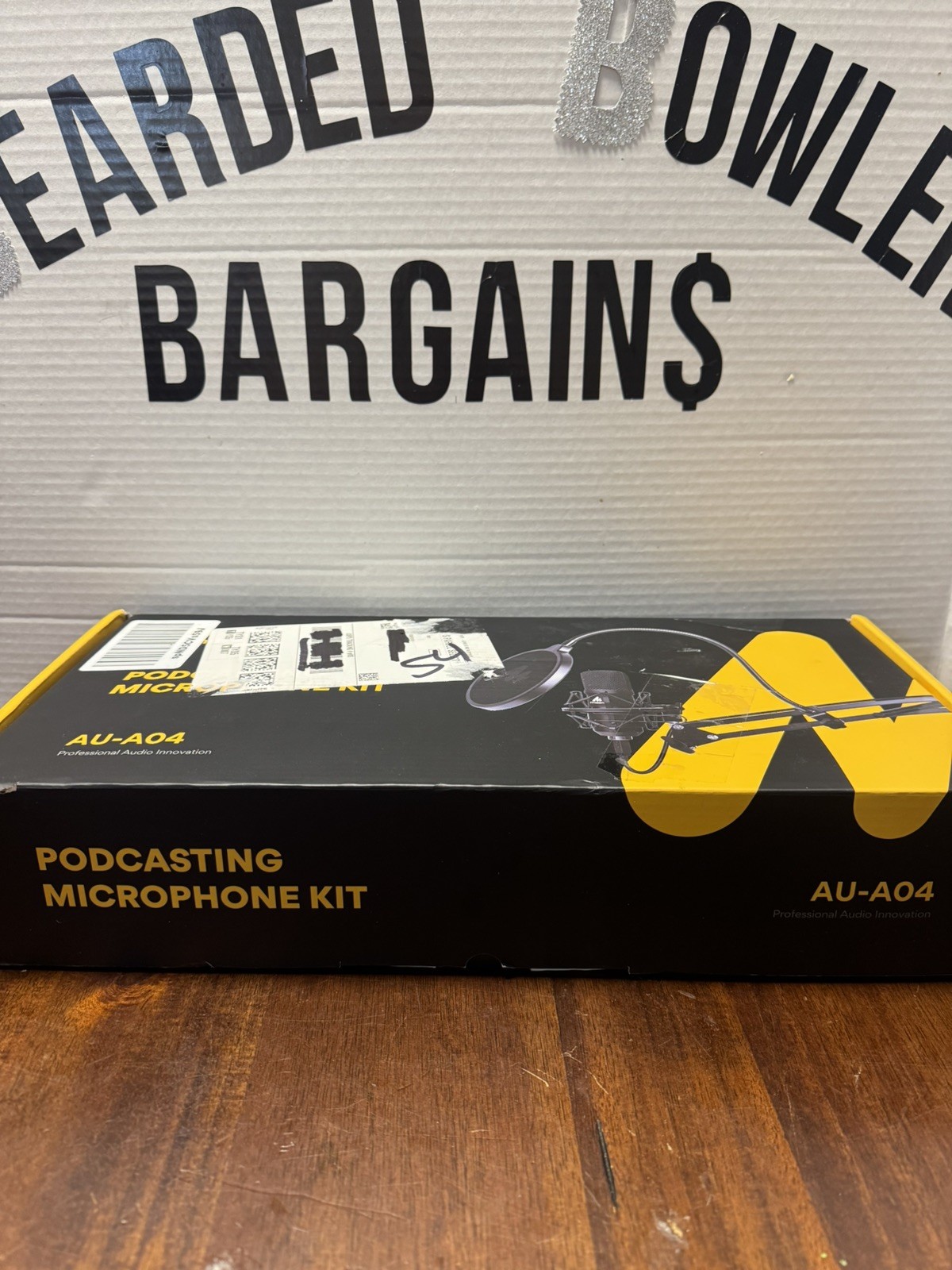 MAONO AU-A04 USB Microphone with AU-MH601 Studio Monitor Headphones Bundle