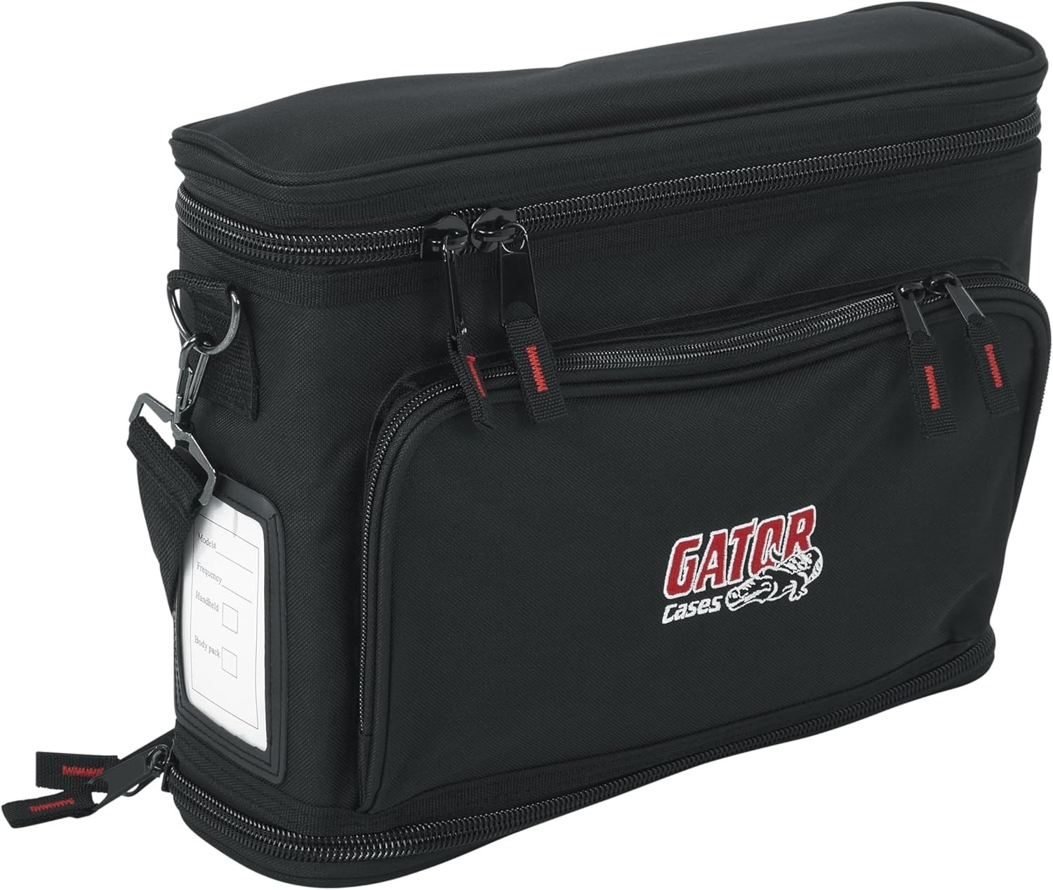 Padded Nylon Carry Bag for Single Wireless Microphone System – Secure Transport