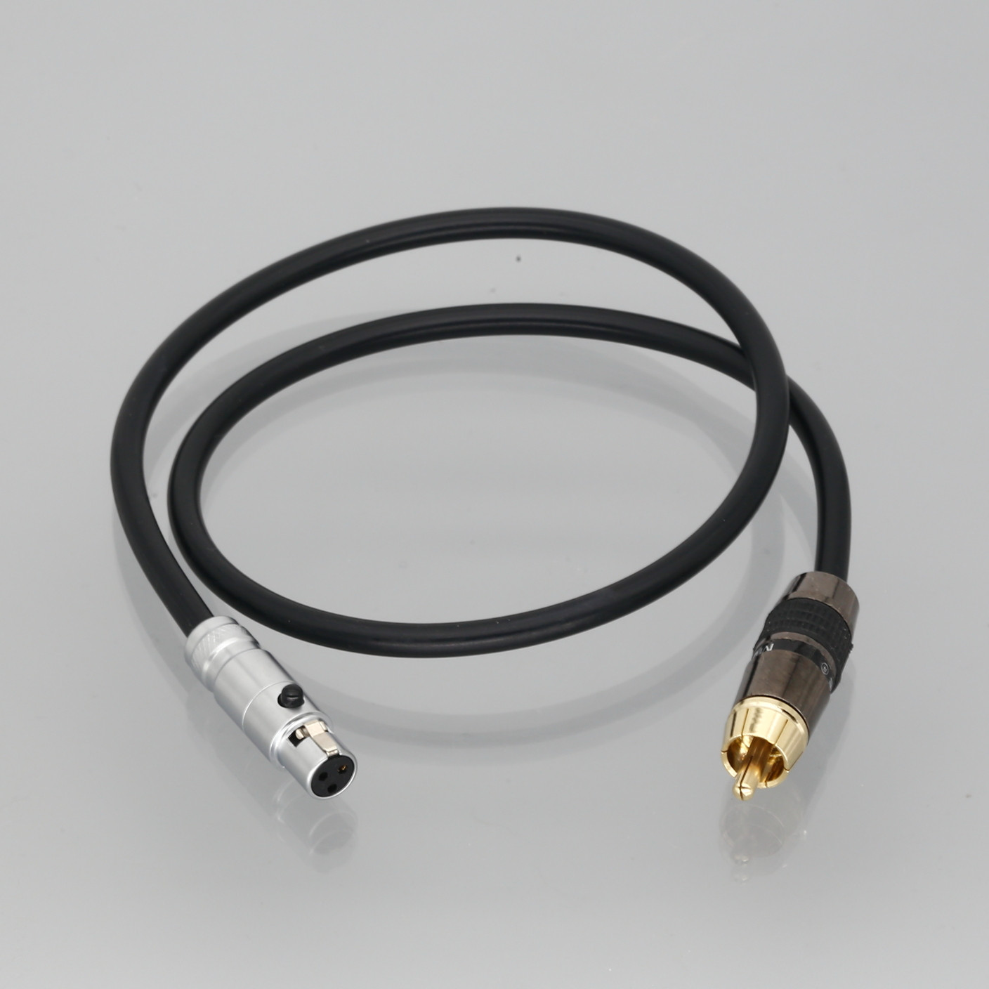 Mini-XLR TA3F Female to RCA Male RG58 Cable For National Instruments NI PCI PXI