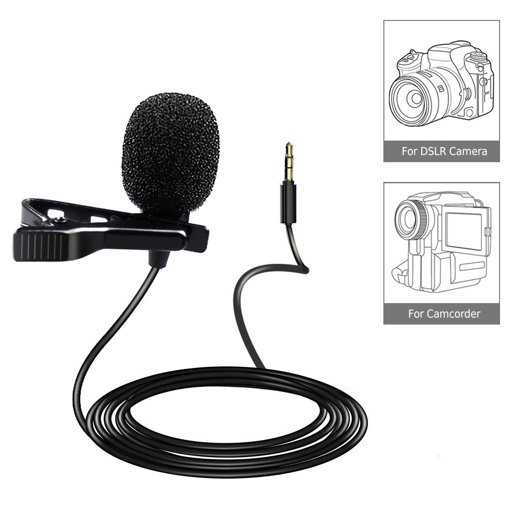 Saramonic SR-XMS2 Broadcast-Quality X/Y Stereo Lavalier Omnidirectional Micro…