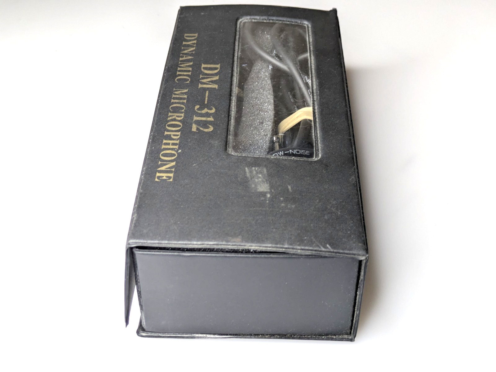 DM-312 Dynamic Microphone with Hi-fi Karaoke Switch with cable and Box.