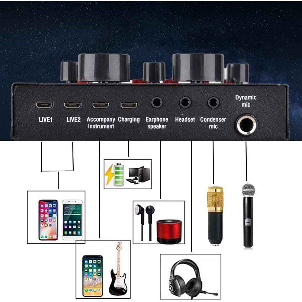 Vlogger Youtube Tiktok Podcast Recording Studio Equipment Kit Live PROFESSIONAL