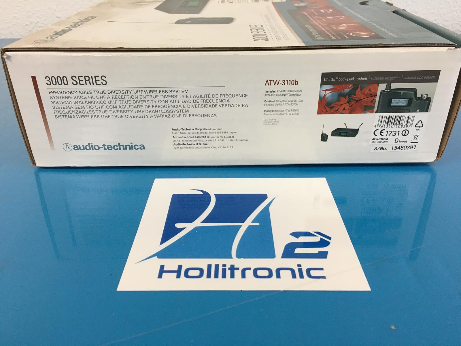 AUDIO TECHNICA ATW-3110B (ATW-3110bD) 655-680MHz D band