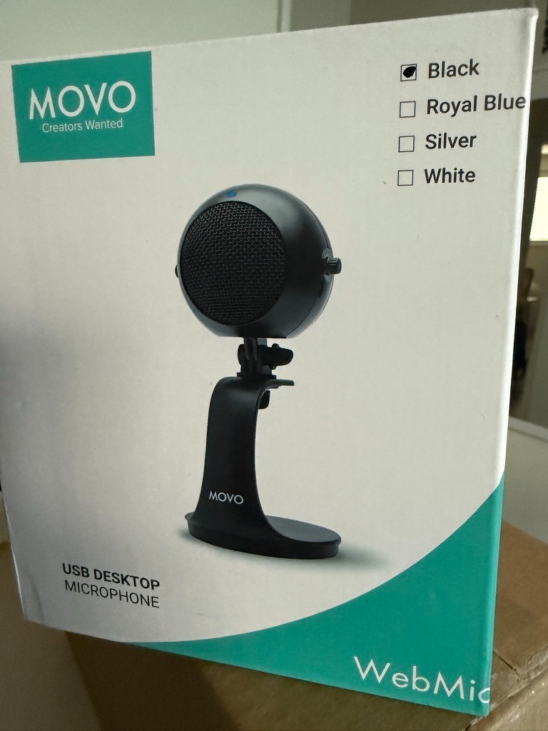 Microphone For Gaming Podcast YouTube Channel USB-A Desktop Laptop Condenser Mic
