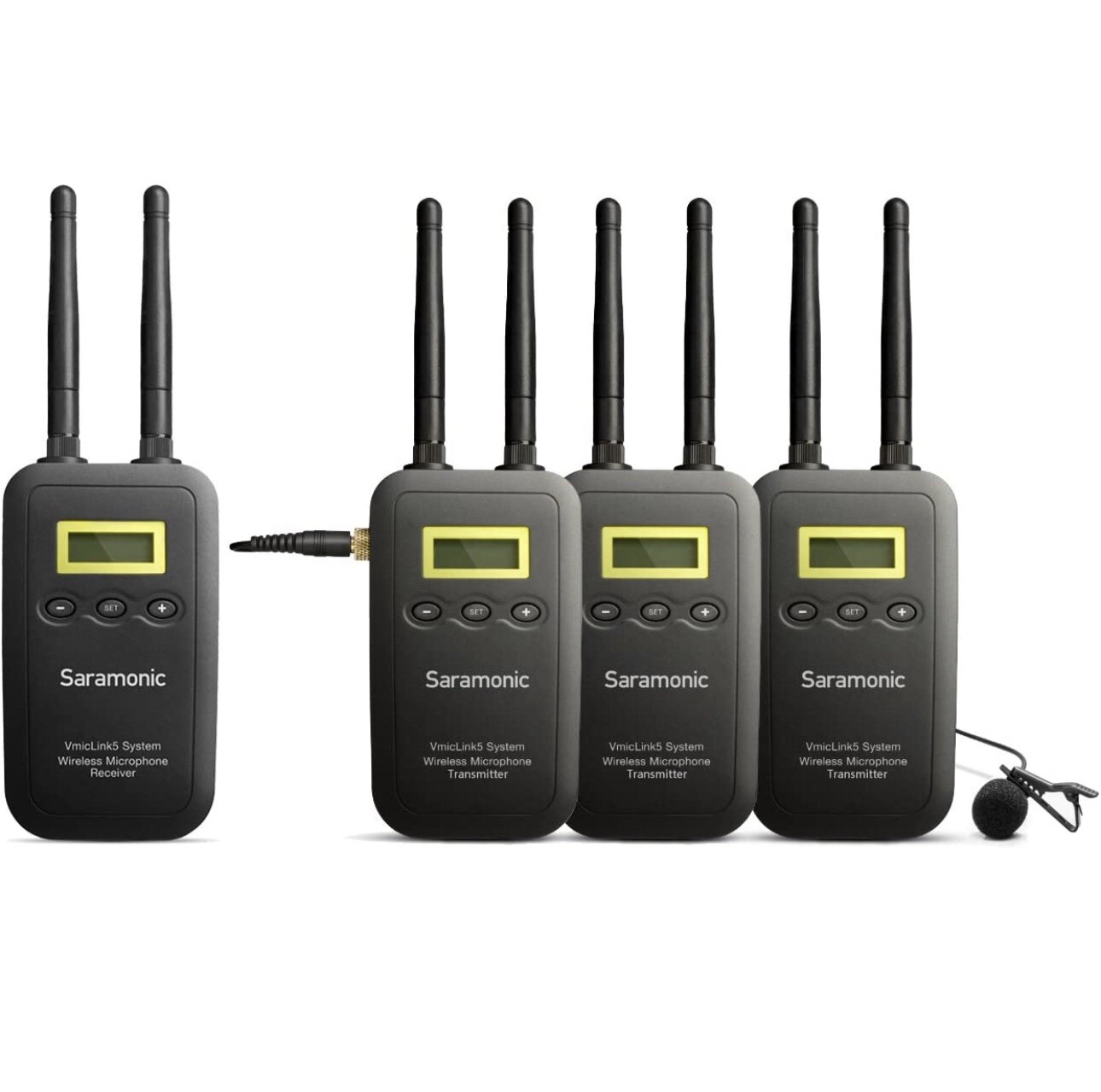 Saramonic Wireless Microphone System VmicLink5 Camera Mount Digital New