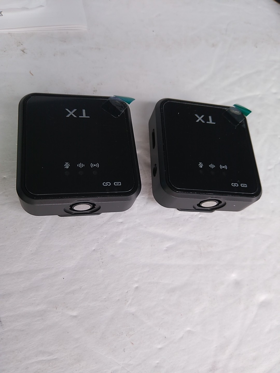 Open Box PQRQP Mini Mic Wireless Microphone Set