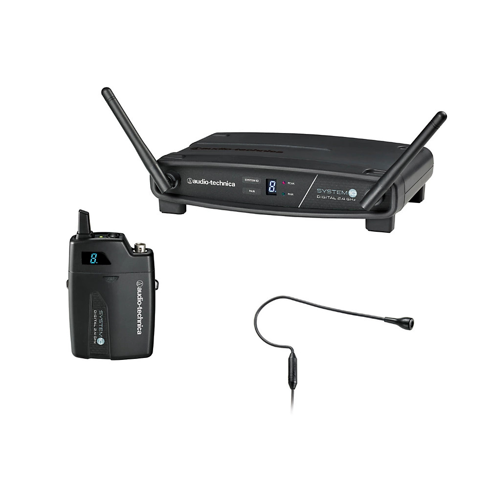 AudioTechnica System 10 2.4GHz Digital Wireless Headset wPRO92CW Refurbished