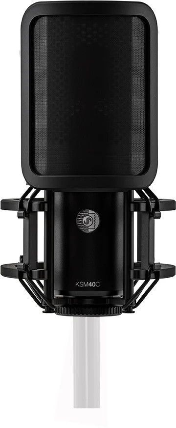 Shure KSM40C Condenser Microphone, Cardioid Studio Bundle