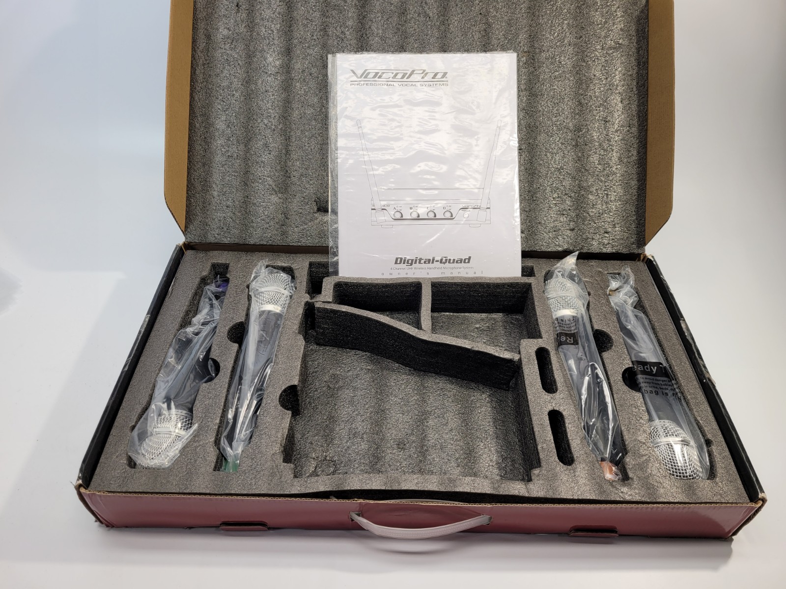VocoPro Digital-Quad-H3 Professional Vocal System **Microphone only