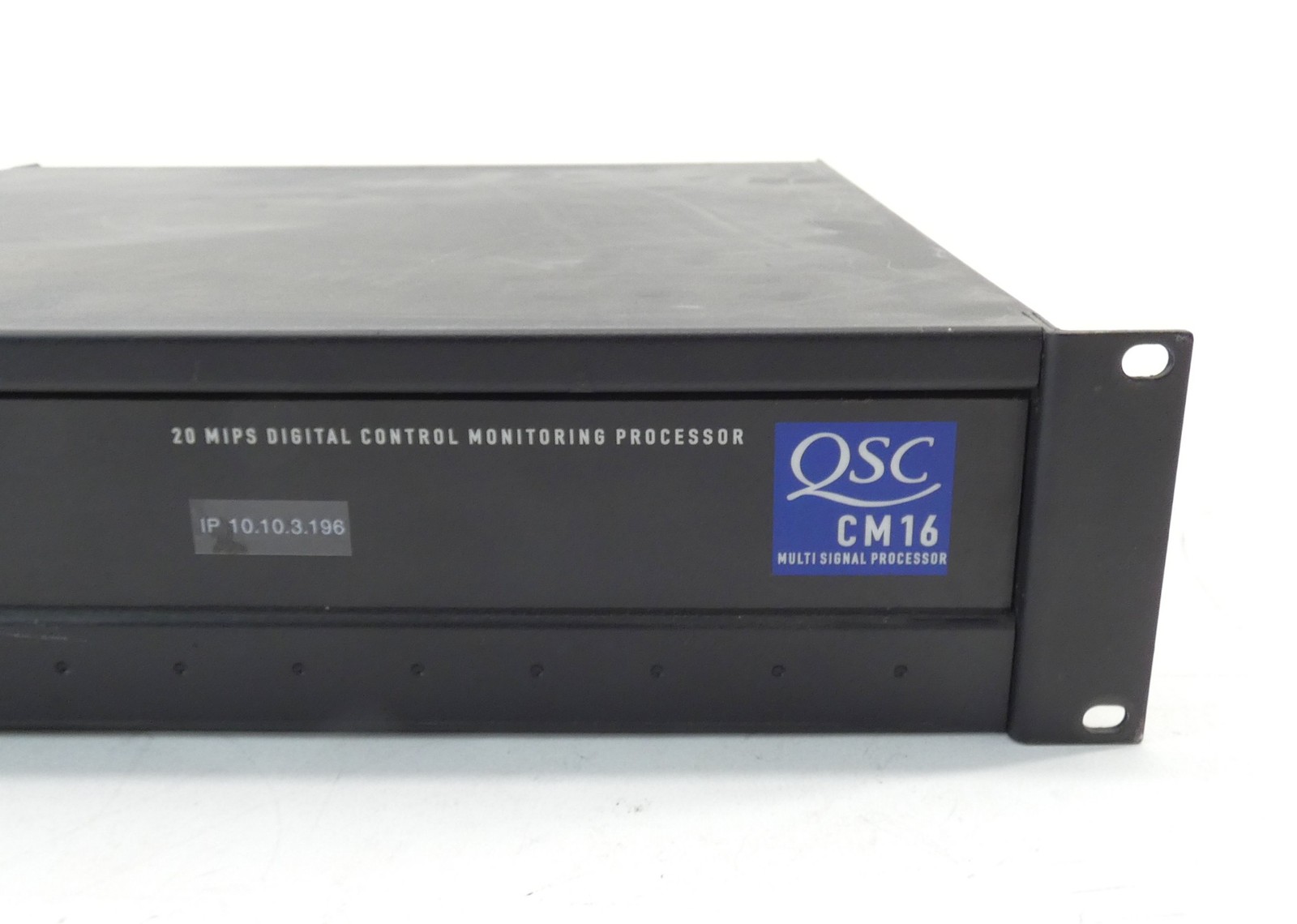 QSC CM16 20 Mips Digital Control Monitoring Processor NO Power Cord