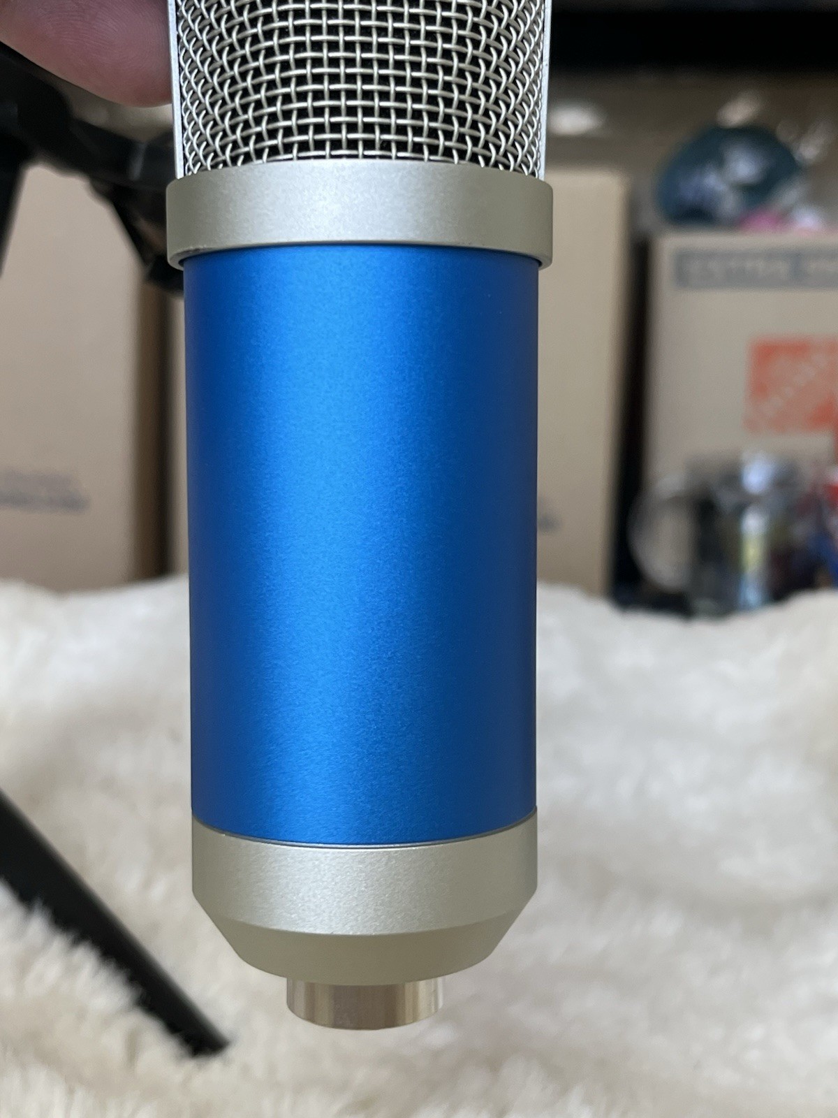 Nady SCM-700 Studio Condenser Mic Microphone – Condenser + Stand Only No Wires