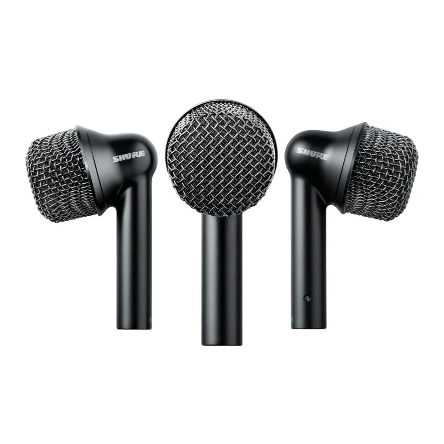 Shure Nexadyne 6 Black Dynamic Supercardioid Tom and Snare Microphone 3 Pack