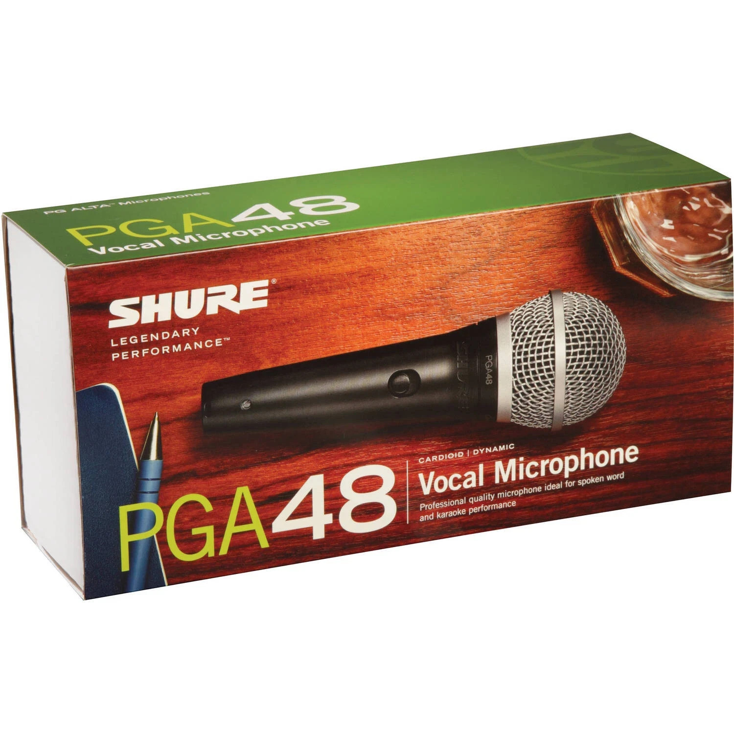 NEW Shure PGA48 PGA48-LC Dynamic Microphone Cardioid Authentic