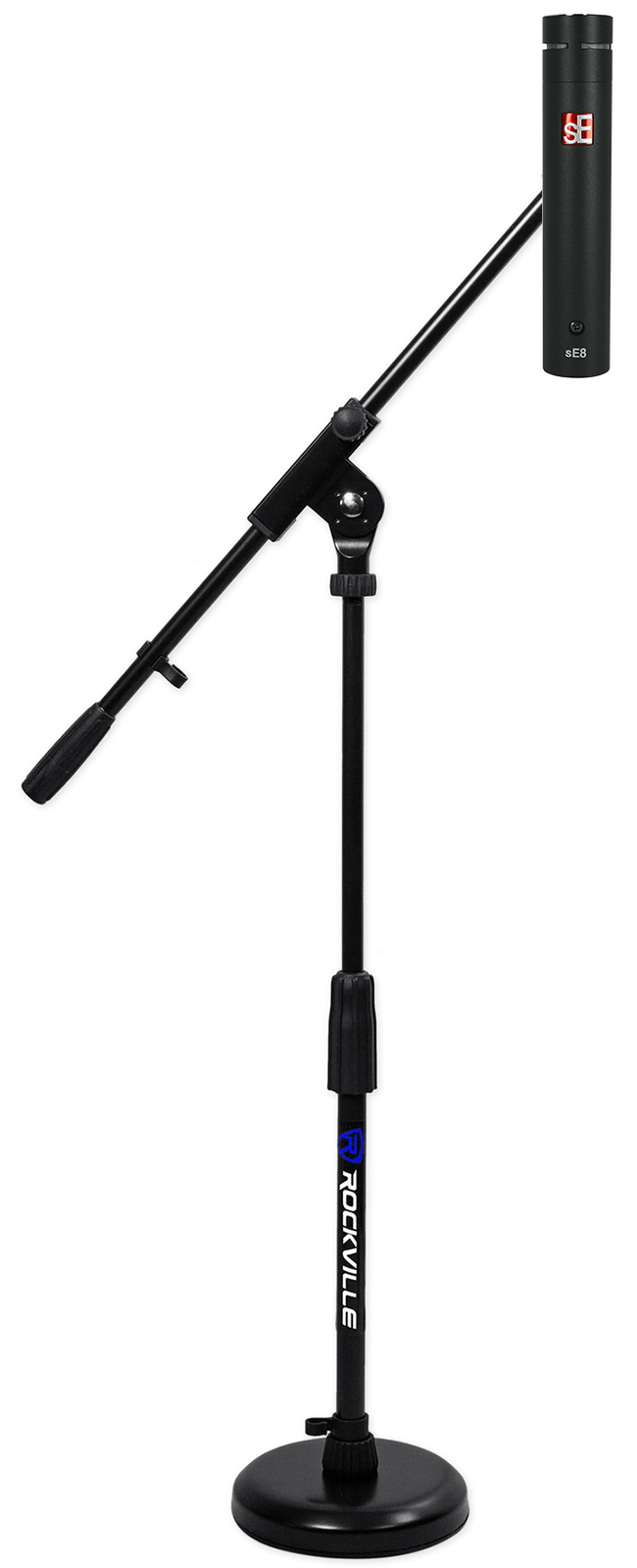 Se Electronics sE8 Recording Microphone w/Gold Sputtered Diaphragm+Mic Stand