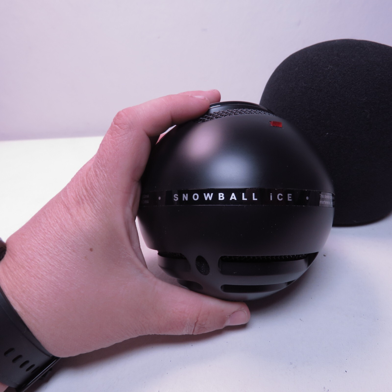 Blue Microphones Snowball Ice Black W/ Cover