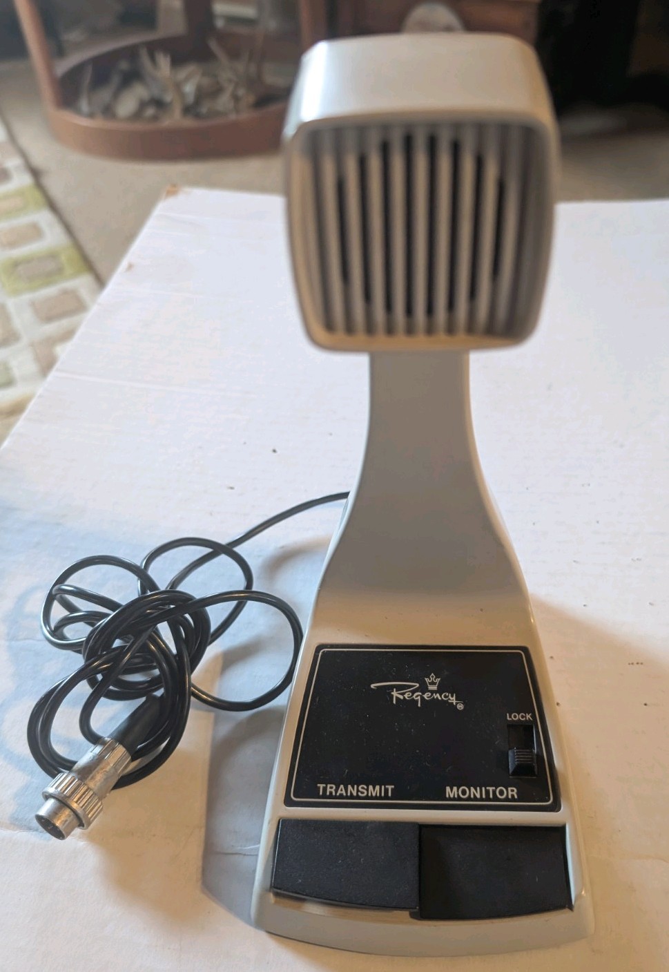 Regency Transmitter Monitor Desktop Microphone
