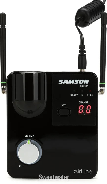 Samson AirLine 99m AH9 Wireless Fitness Headset System – K Band