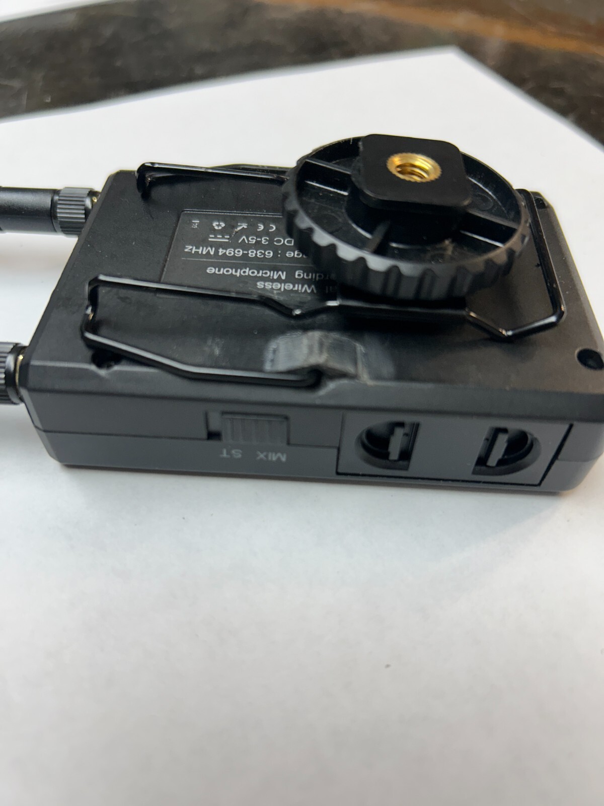 Pixel WM-9 Wireless Video Recording Microphone Tx/Rx 638-694 MHz