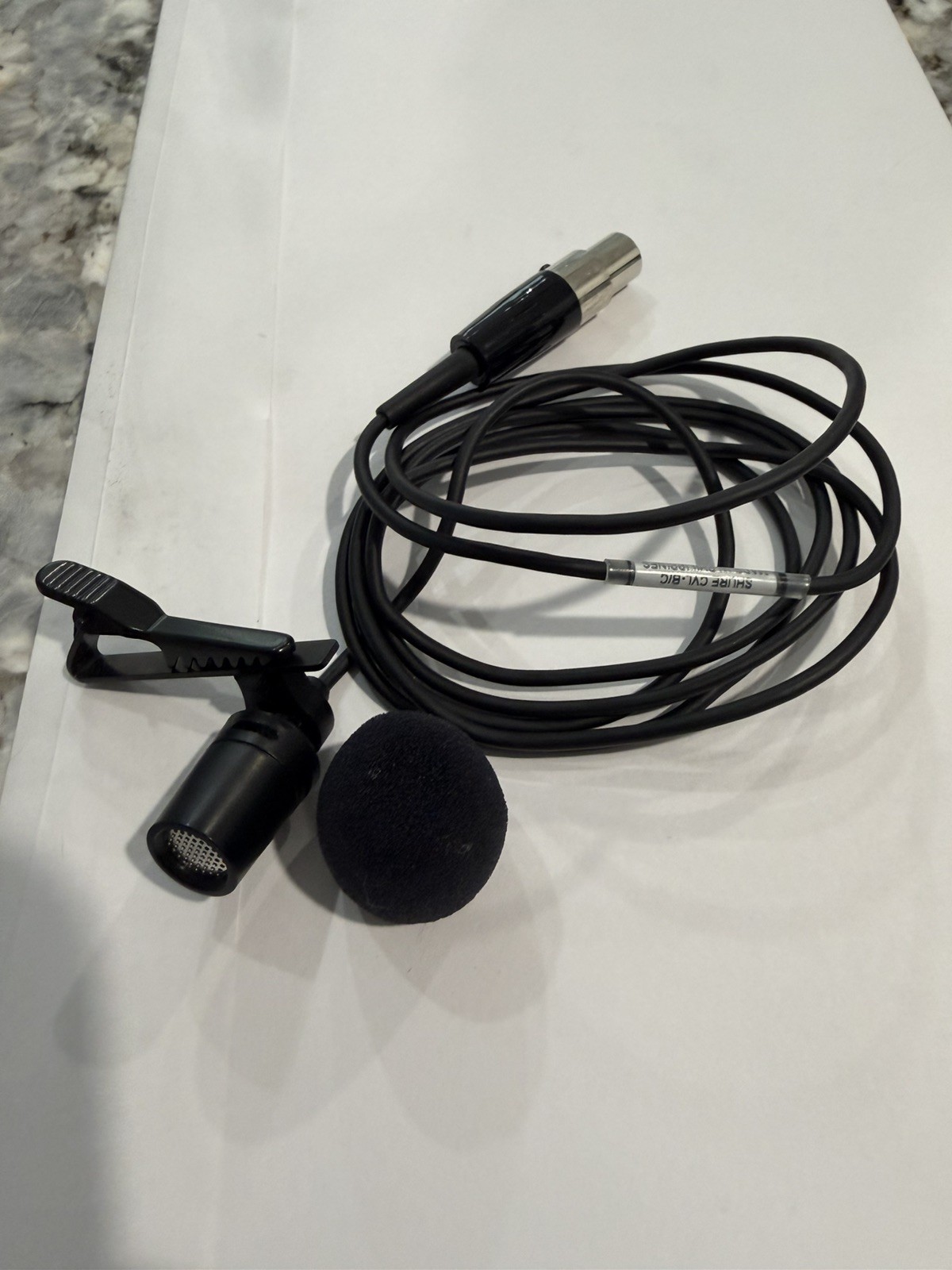 Shure CVL Lav Mic w/ 2 FREE Lav Mic T4AF