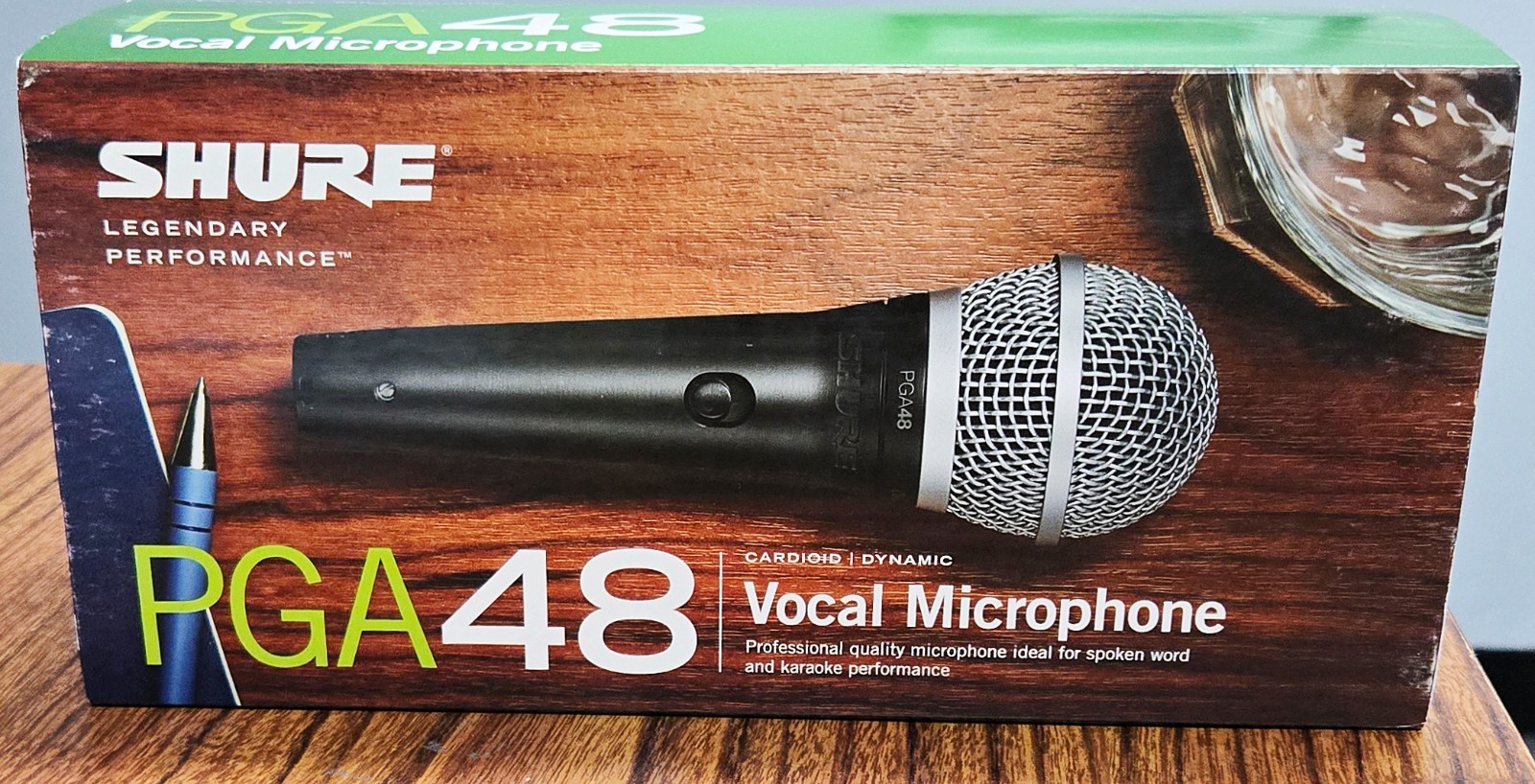 NEW Shure PGA48 PGA48-LC Dynamic Microphone Cardioid Authentic