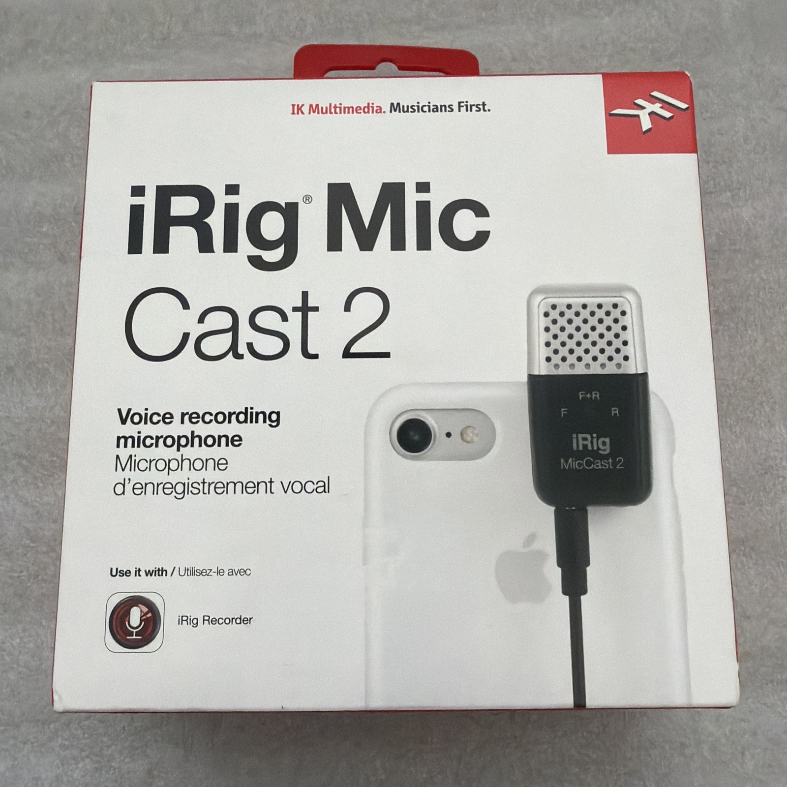 IK Multimedia iRig MIC Cast 2 Microphone