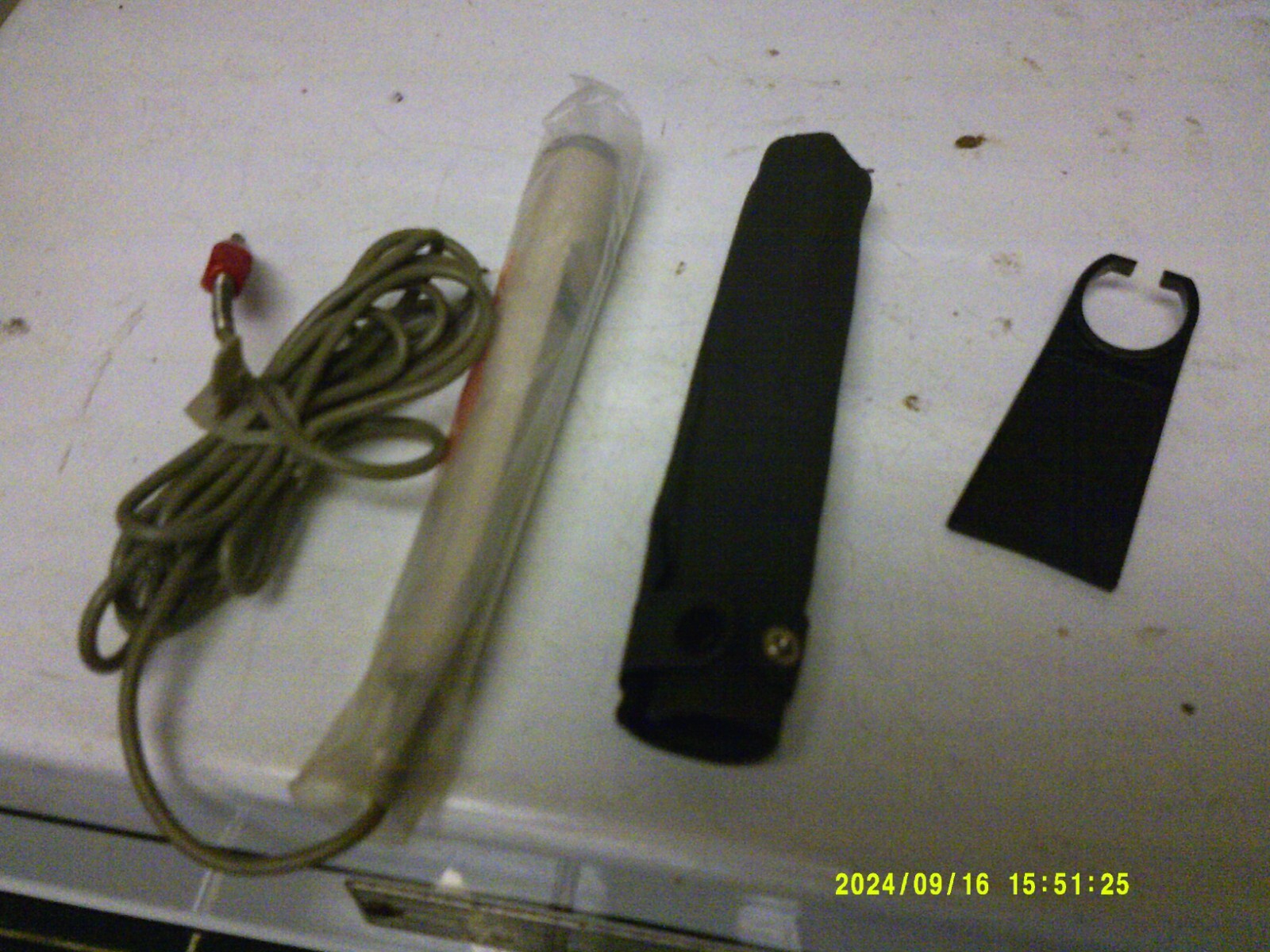 Vintage Sony F-96 Dynamic Gray Microphone MTL Imp Low w/ Black Stand New