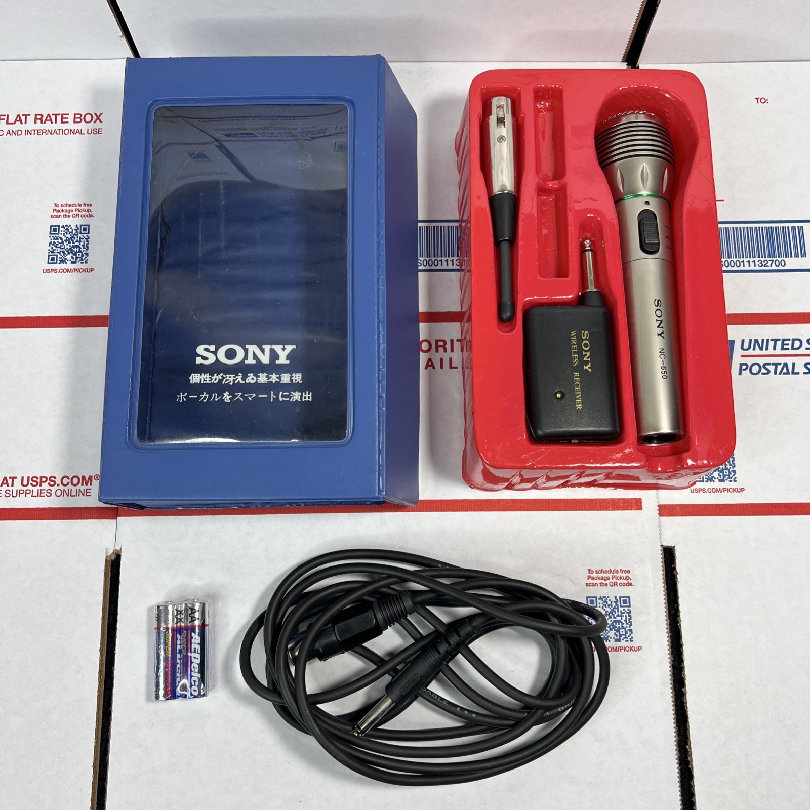 Vintage Mint SONY Dynamic condensor wireless/wired NC650 Japan – SAME DAY SHIP