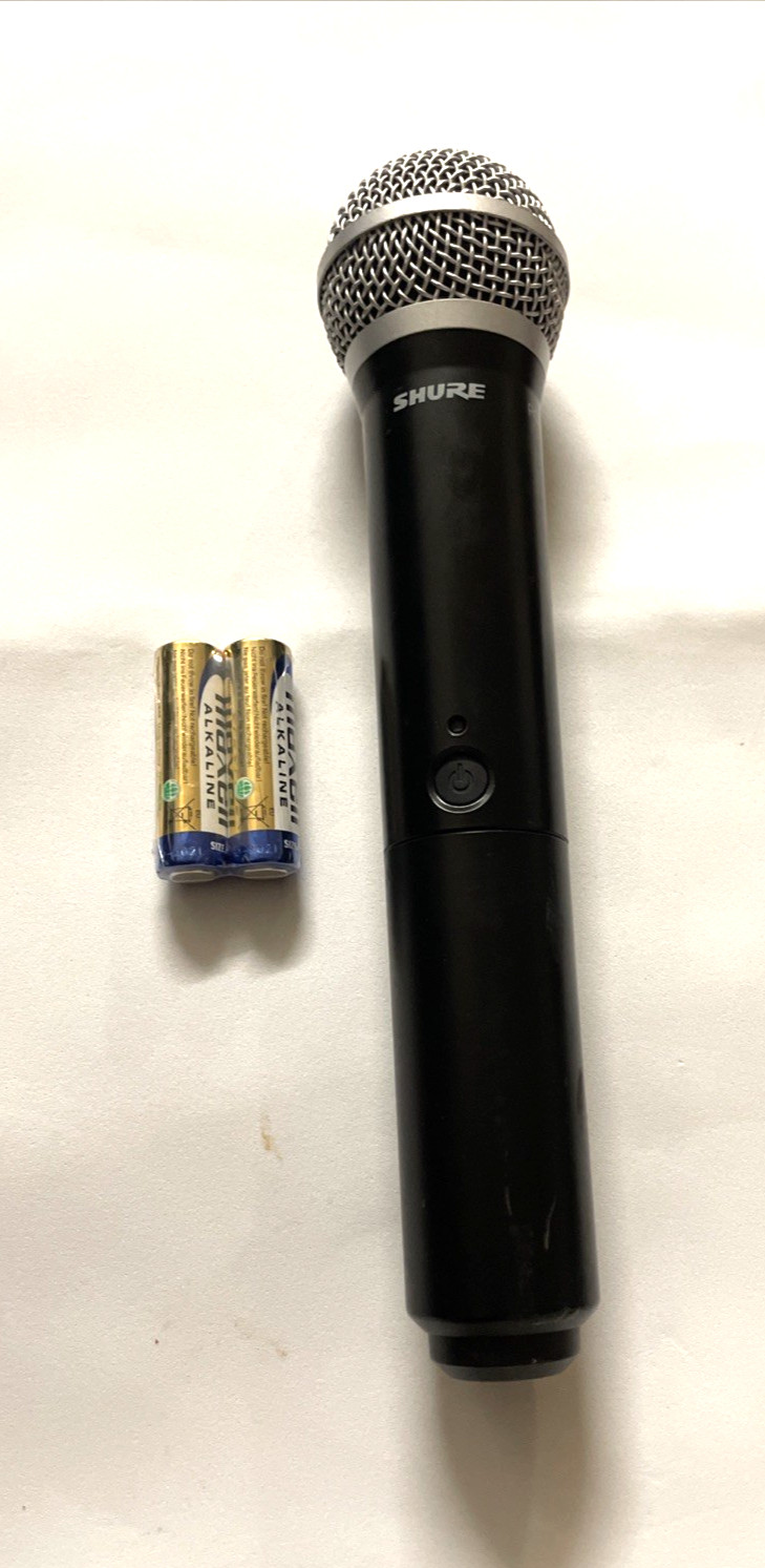 GENUINE SHURE BLX2 H8 PG58 Wireless MICROPHONE **518-542 MHZ**