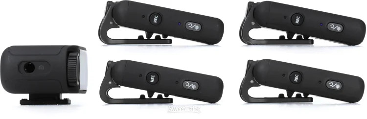 Hollyland Lark Max 2 Combo 4-person Digital Wireless Microphone System – 2.4GHz