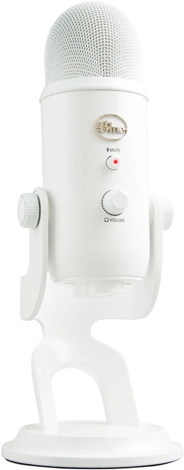 Blue Yeti Professional Multi-Pattern USB Condenser Microphone – White