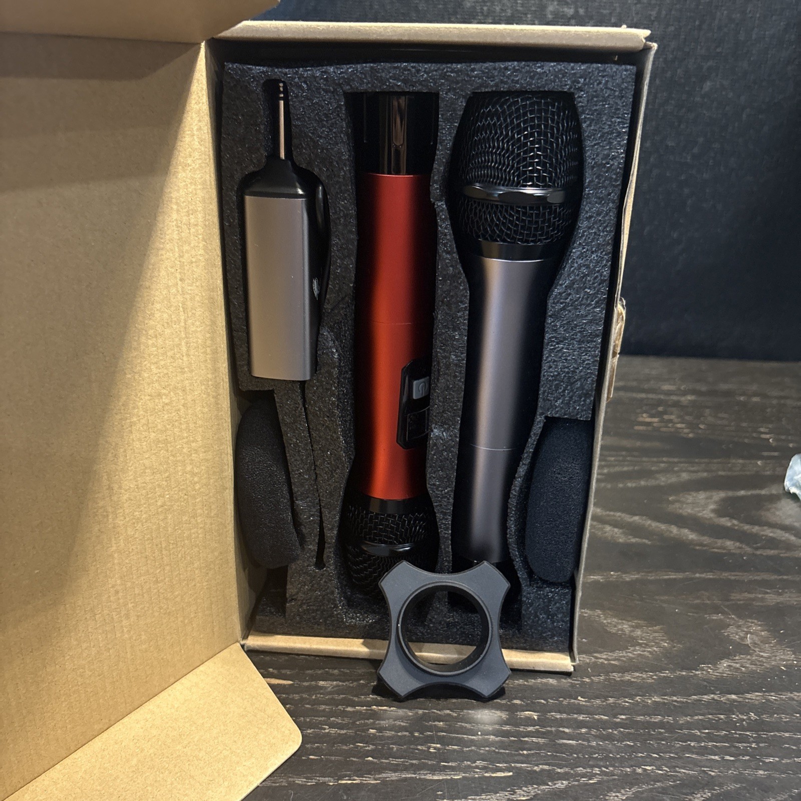 TONOR Wireless Microphones, 60 M/200ft Mic System W/ Receiver..