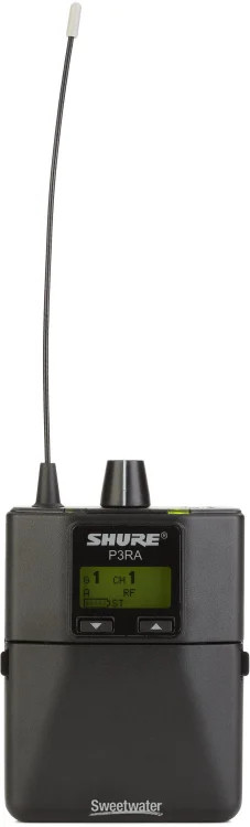 Shure P3RA Wireless Bodypack Receiver – H20 Band