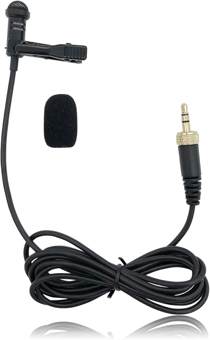 Lavalier Microphone Replacement for Sennheiser Wireless Transmitter