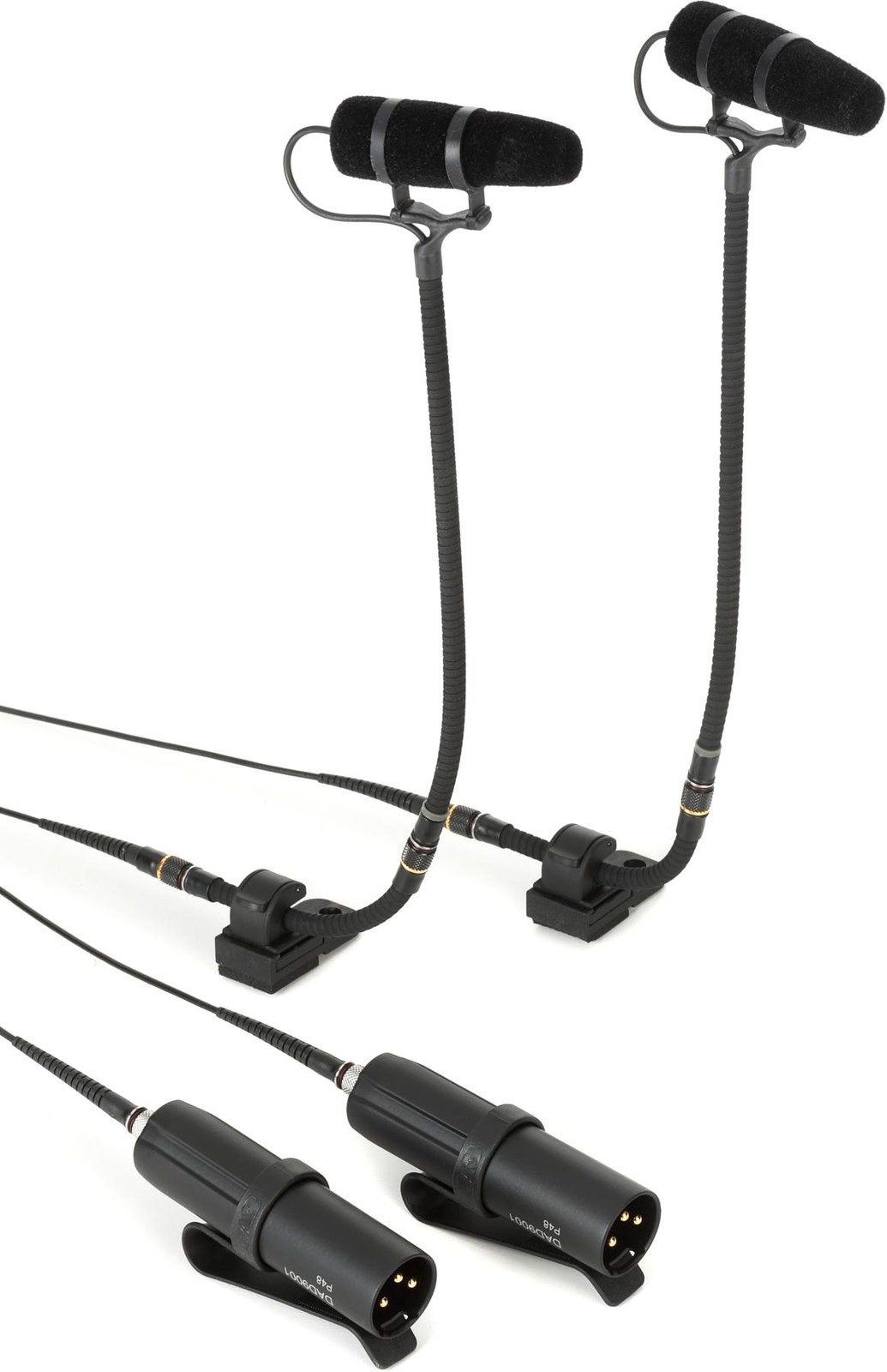 DPA 4099 CORE+ Stereo Instrument Microphone System with Accordion Mounting Clips