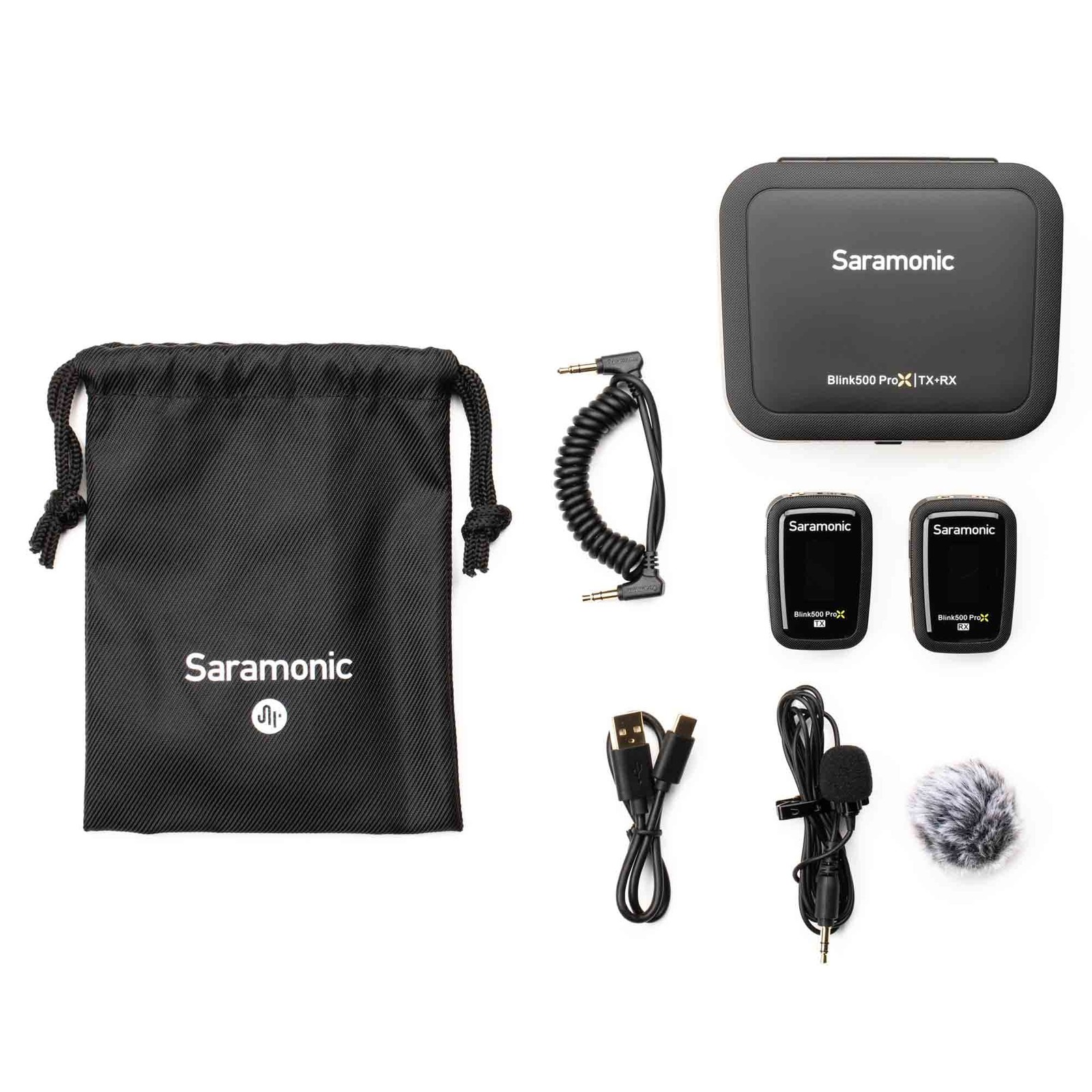 Saramonic Blink 500 Prox B1 | Compact Wireless 2.4GHz Clip-On Microphone System
