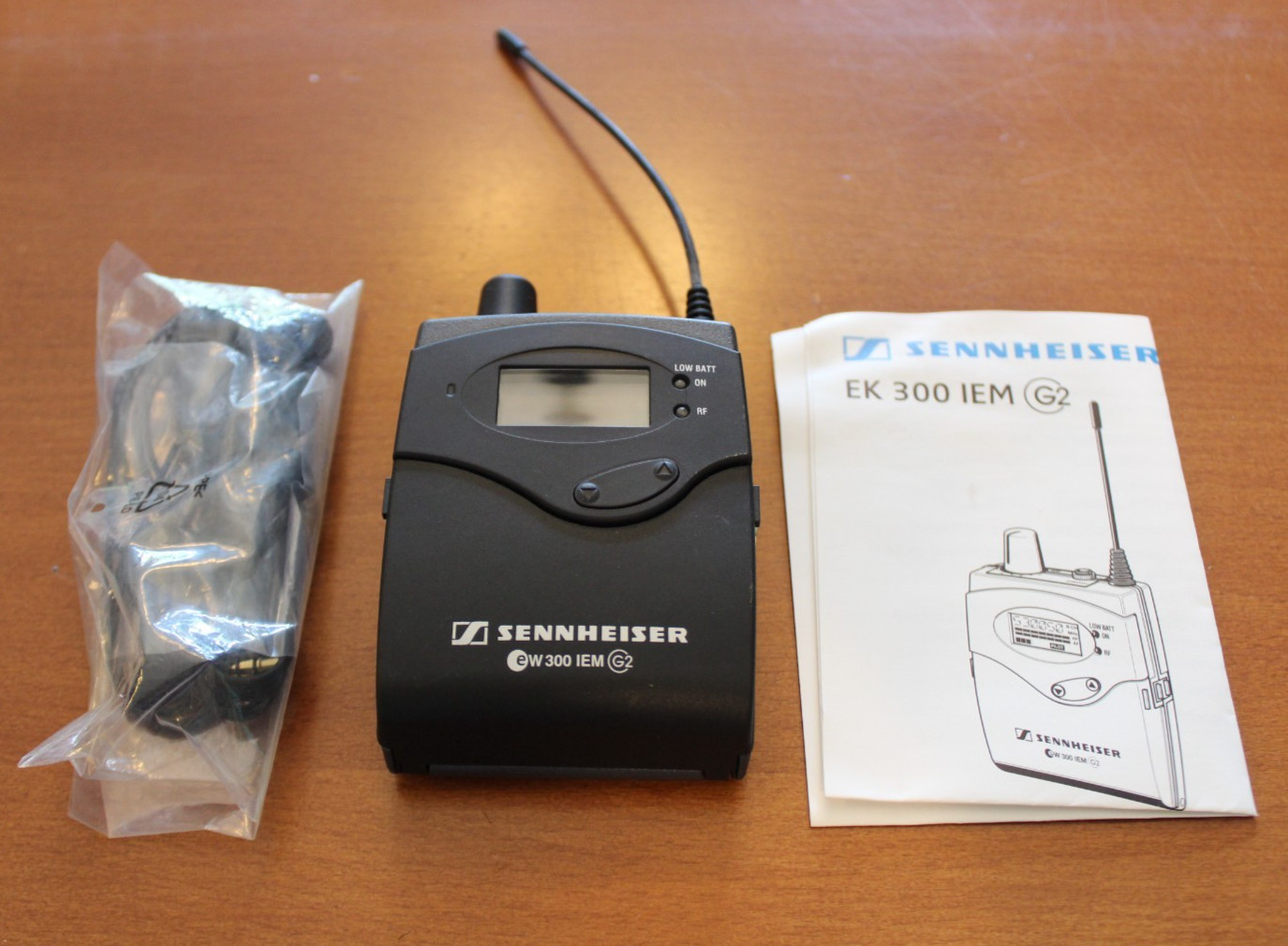 Sennheiser EK300 IEM G2 In Ear Monitor Bodypack Receiver A: 518-554 MHz EW300IEM