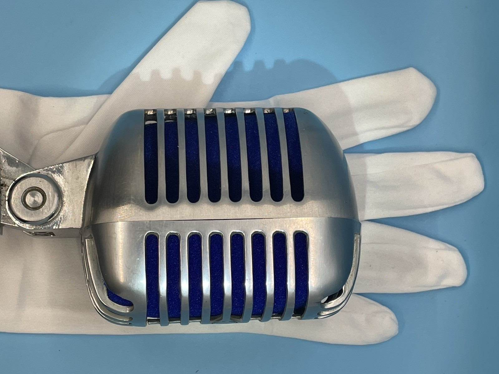 SHURE Super 55 55s 55sw 556s DY2 BLUE Windscreen Windshield Sponge FRONT & BACK
