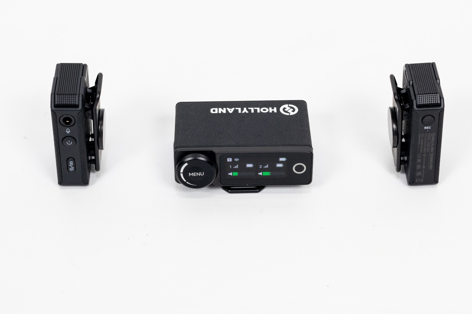 Hollyland Lark Max Duo Wireless Lavalier Microphone System