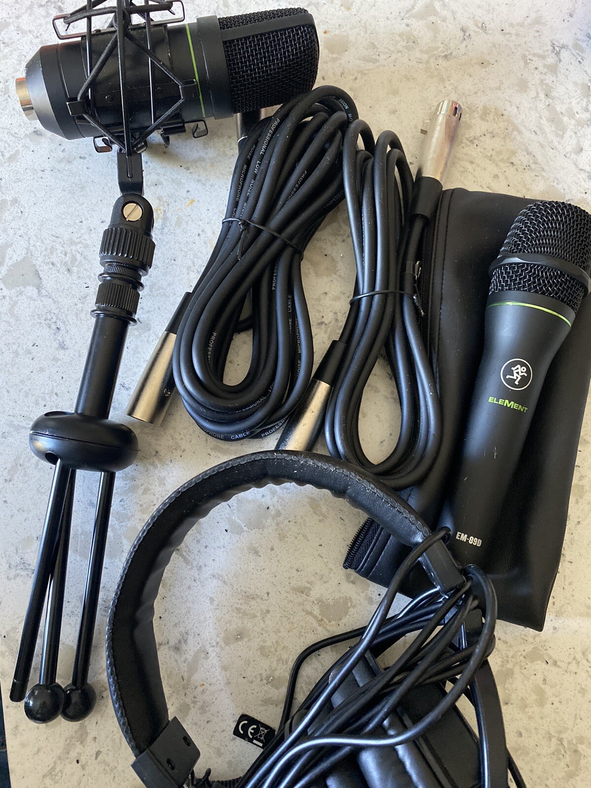 EM-91C, EM-89D, MC-100 EleMent Microphone Bundle