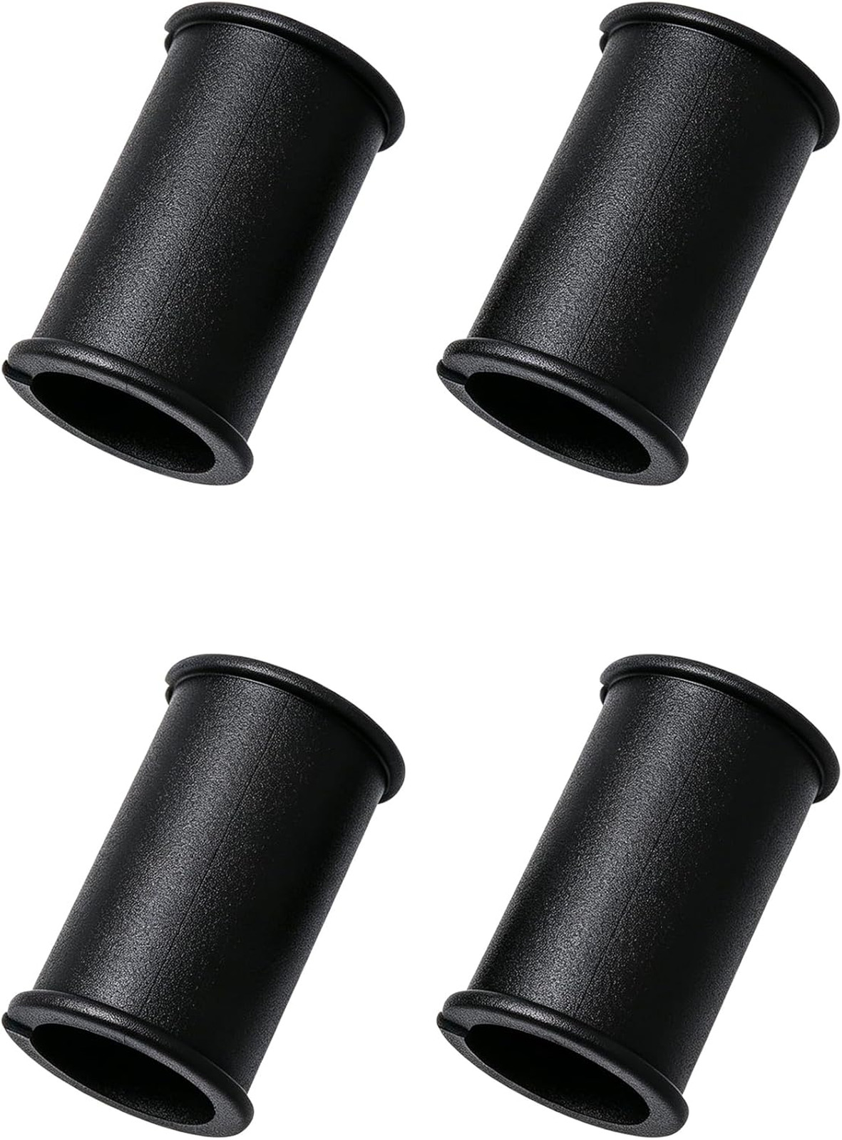 Microphone Shock Mount Rubber Sleeve Spacer 4 Pack Black Fits Microphone Stands