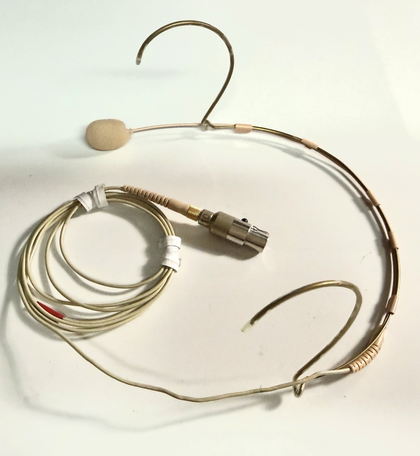 DPA Beige Legacy 4066 Headset Microphone w/ Cable Connector and Carrying Case