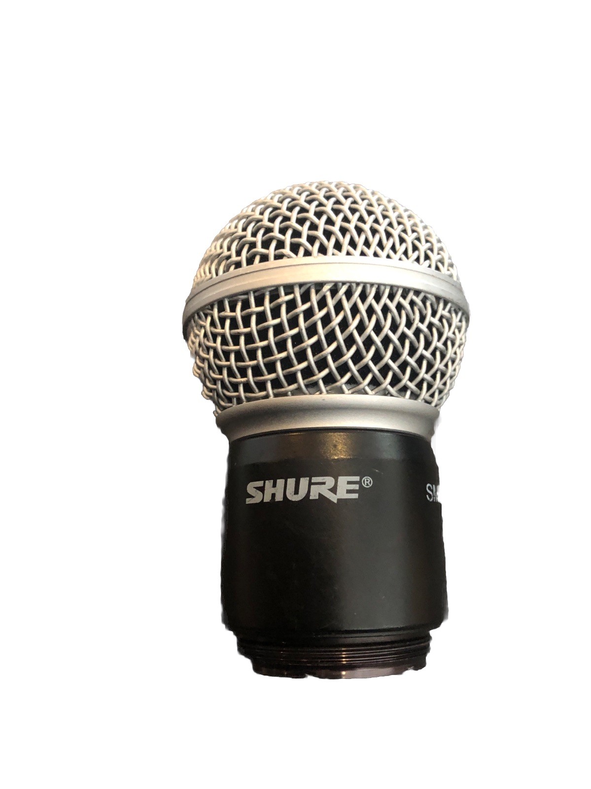 SHURE SM58 Wireless Handheld Microphone Capsule Head/Grille Black Silver