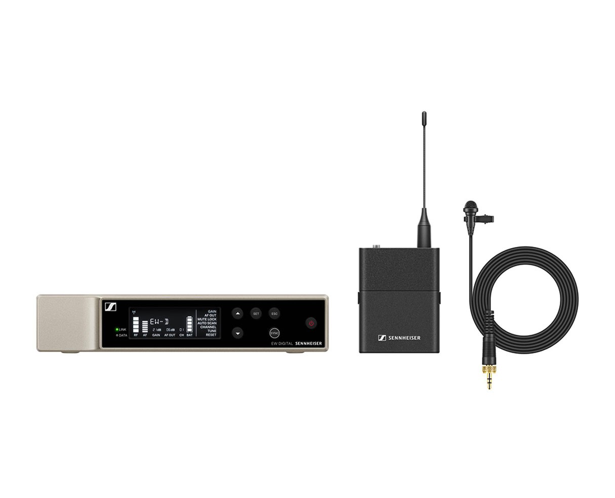 Sennheiser EW-D ME2 SET (R1-6) Digital Wireless Lavalier Microphone/Mic Set