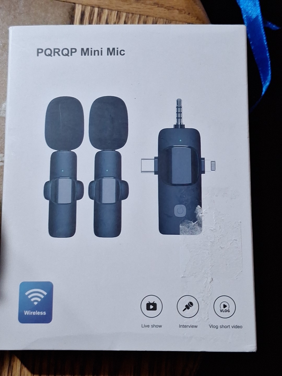 Wireless Lavalier Microphone 65 Meters Of Reception Widely Compatible