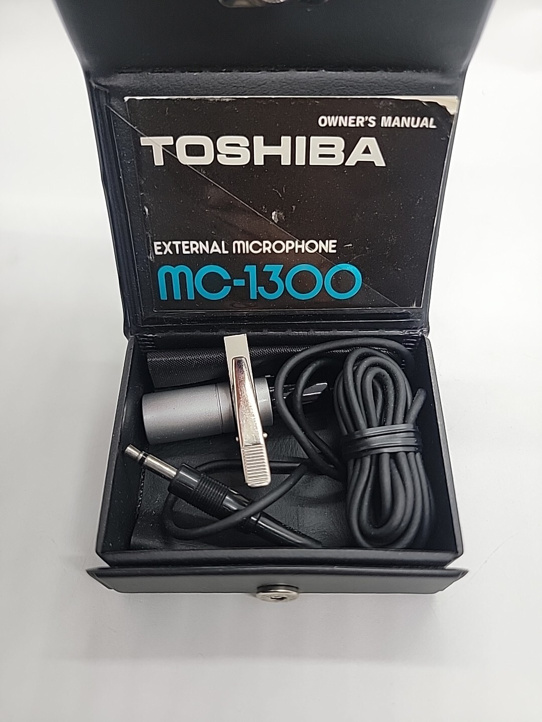 VTG | Toshiba MC-1300 Clip Microphone – Grey